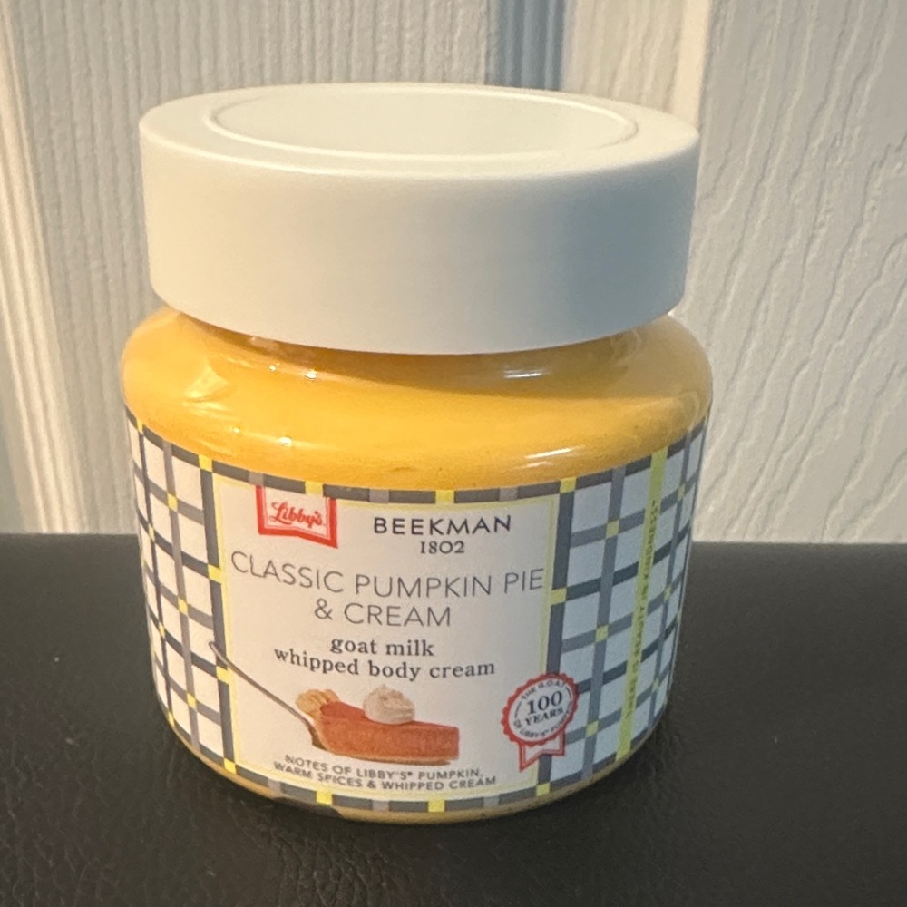 Limited Edition Beekman 1802 Pumpkin Pie & Cream Goat Milk Body Cream